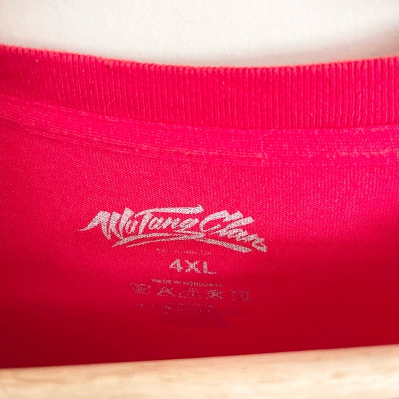 Wu-Tang Clan Forever Graphic Red Yellow Plus Size T Shirt Adult size 4XL - Picture 10 of 11